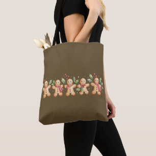 Bolso De Tela Hombre de jengibre lindo regalo de Navidad vacacio