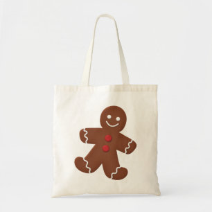Bolso De Tela Hombre de pan de jengibre