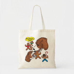 Bolso De Tela Hombre de pan de jengibre del navidad que es