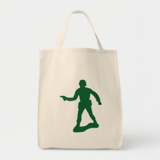 Bolso De Tela Hombre del Ejército Verde