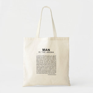 Bolso De Tela Hombre En La Arena - Atreviéndose Mucho