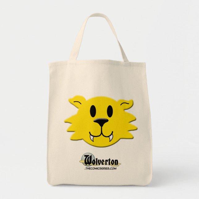 Bolso De Tela Hombre lobo (Frente)