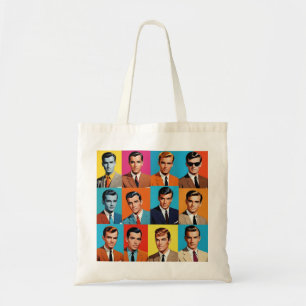 Bolso De Tela Hombres de los años 60