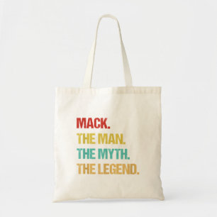 Bolso De Tela Hombres Mack El Hombre El Mito La Leyenda