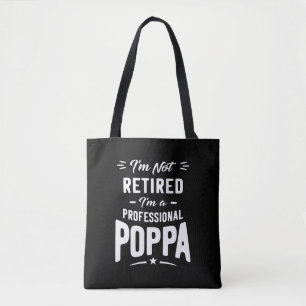 Bolso De Tela Hombres, no estoy jubilado, soy un regalo profesio