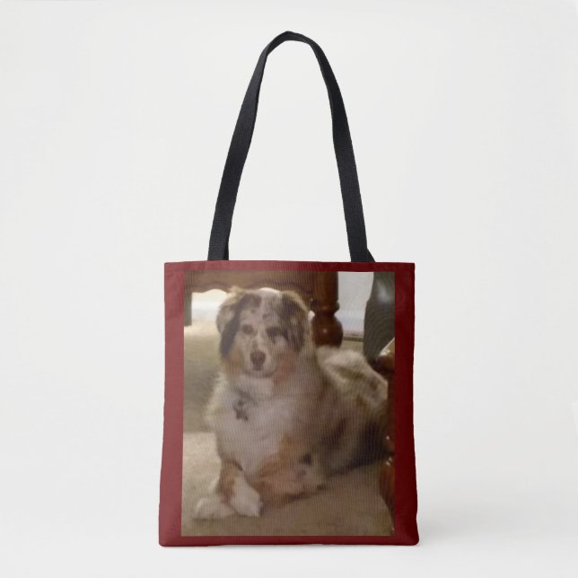 Bolso De Tela Hombro AUSTRALIANO de la raza del mascota del (Anverso)