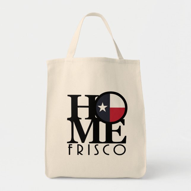 Bolso De Tela HOME Frisco (Frente)
