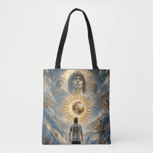 Bolso De Tela Homenaje a la leyenda del fútbol argentino