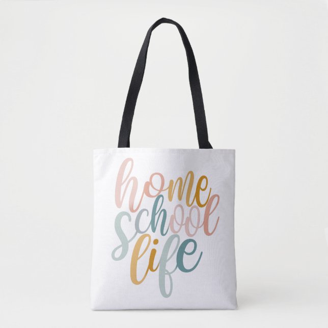 Bolso De Tela Homeschool Life Signature Tote Bag (Anverso)