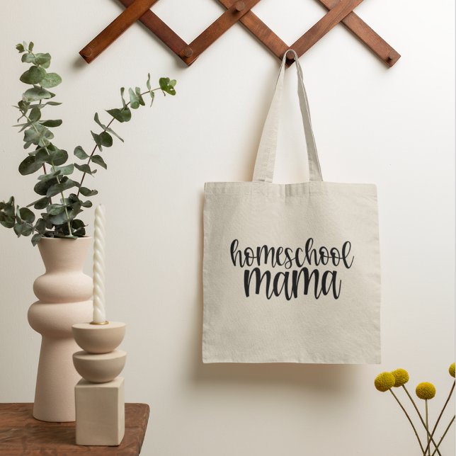 Bolso De Tela Homeschool Mama (Subido por el creador)