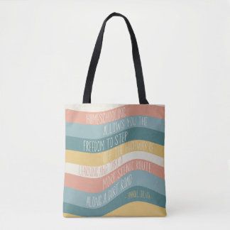 Bolso De Tela Homeschool Tamara L. Chilver Cita Retro Wave