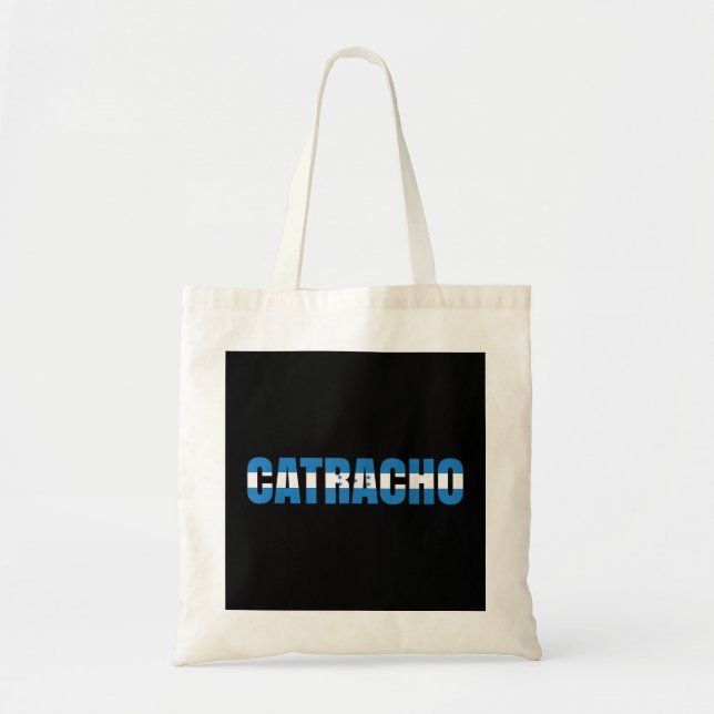 Bolso De Tela Honduras Catracho Centroamérica Copan Latino Spa (Frente)