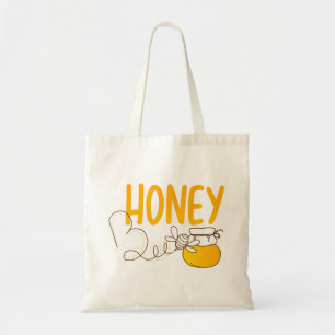 Bolso De Tela Honey Bee