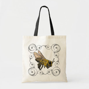 Bolso De Tela Honey Bee