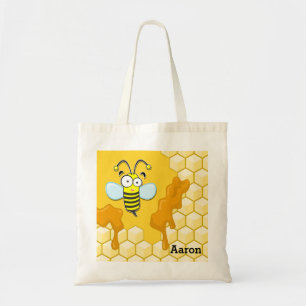 Bolso De Tela Honey Bee