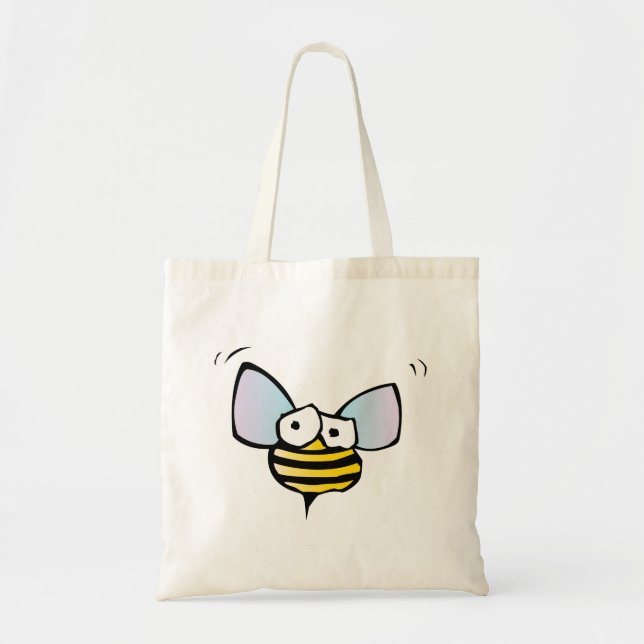 Bolso De Tela Honey Bee (Frente)
