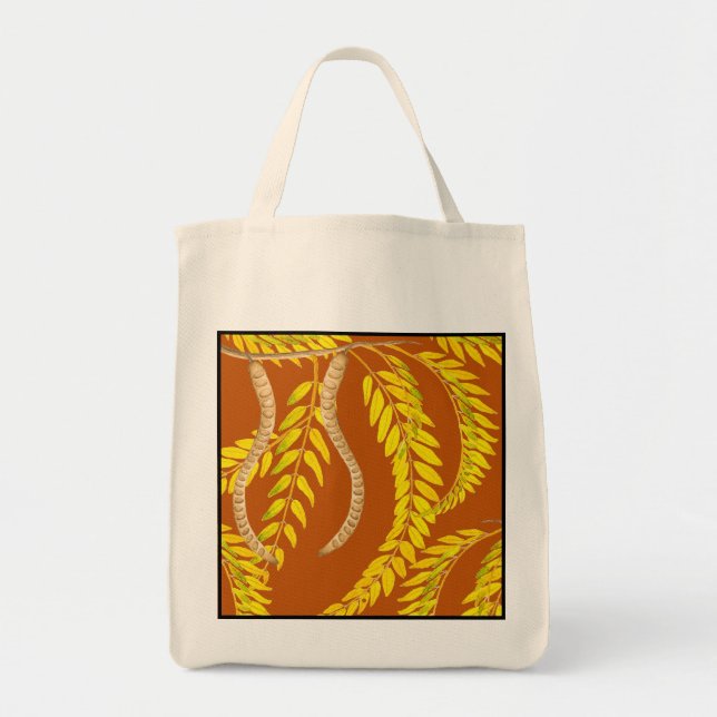 Bolso De Tela Honey Locust on a Tote Bag (A) (Frente)