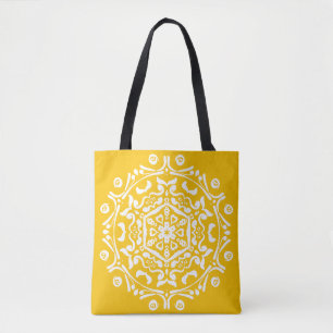 Bolso De Tela Honey Mandala