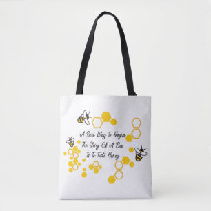 Bolso De Tela Honeybee Tote Bag