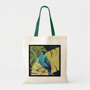 Bolso De Tela Honeycreeper verde