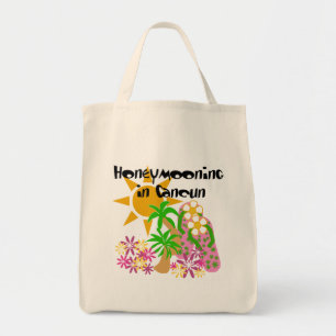 Bolso De Tela Honeymooning en Cancun