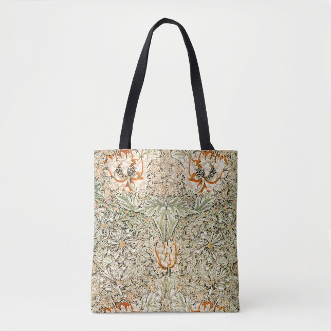 Bolso De Tela Honeysuckle, William Morris (Anverso)