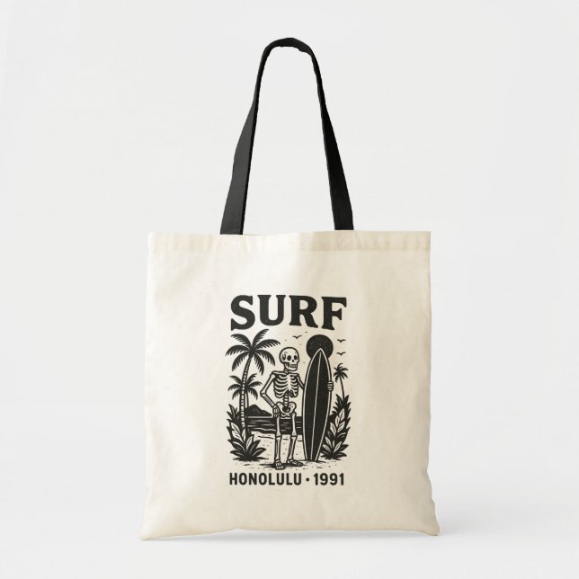 Bolso De Tela Honolulu Surf (Frente)