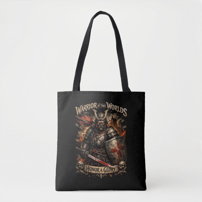 Bolso De Tela Honor & Glory (Anverso)