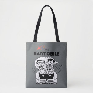 Bolso De Tela Hop in the Batmobile