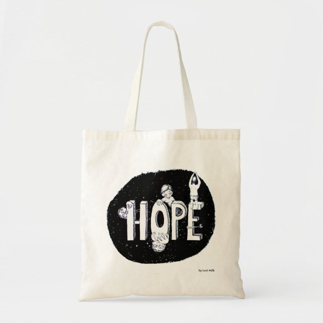 Bolso De Tela Hope - esperanza para en camino (Frente)