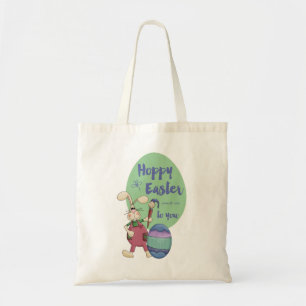 Bolso De Tela Hoppy Easter para ti Conejo Artista