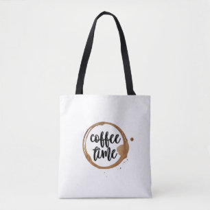 Bolso De Tela hora de café de tote