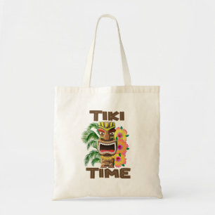 Bolso De Tela Hora de Hawai Luau Tiki