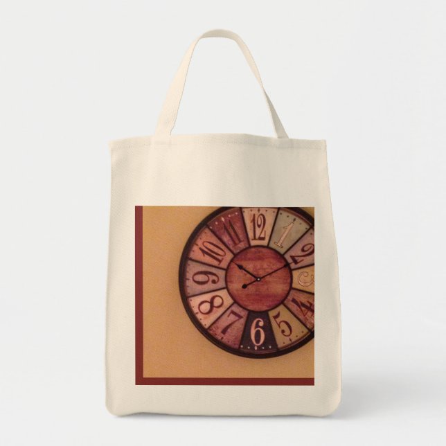 Bolso De Tela ¡Hora de ir de compras! (Frente)