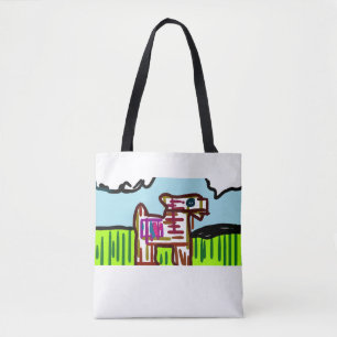 Bolso De Tela Hora de la diversión de Llama