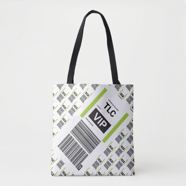 BOLSO DE TELA HORA DE TOMA DE VIAJE VIP (Anverso)