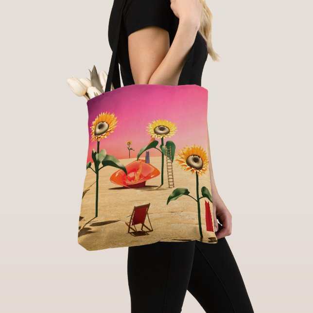 Bolso De Tela Hora de Verano (Detalle)