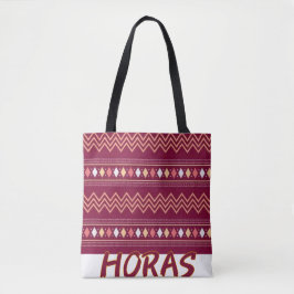 Bolso De Tela HORAS Tote Bag