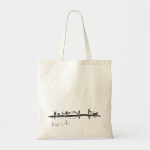 Bolso De Tela Horizonte bosquejado de Nashville