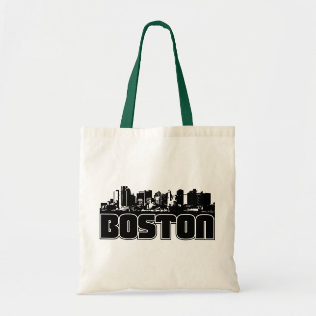Bolso De Tela Horizonte de Boston (Frente)