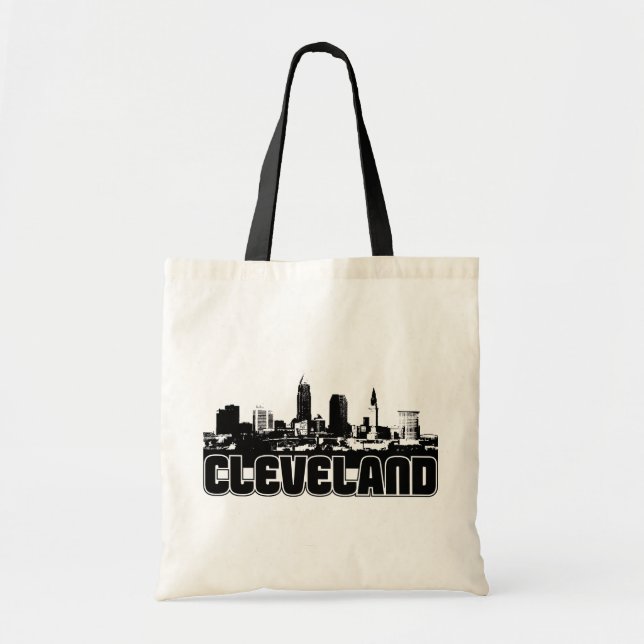 Bolso De Tela Horizonte de Cleveland (Frente)
