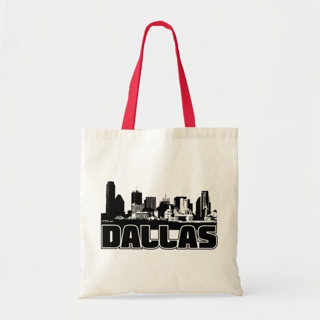Bolso De Tela Horizonte de Dallas (Frente)