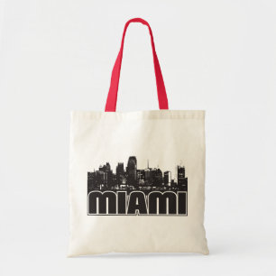 Bolso De Tela Horizonte de Miami