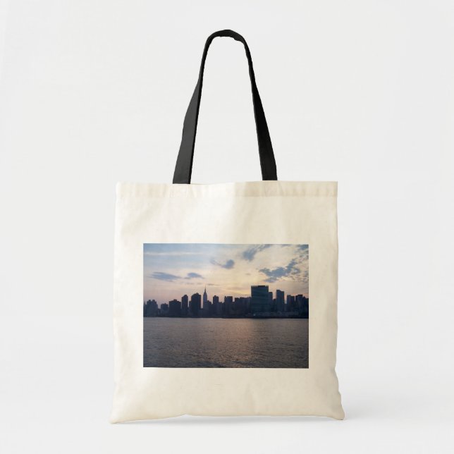 Bolso De Tela Horizonte de NYC - tote (Frente)