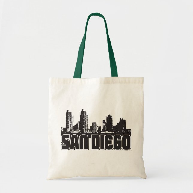 Bolso De Tela Horizonte de San Diego (Frente)