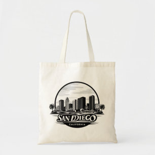 Bolso De Tela Horizonte de San Diego California