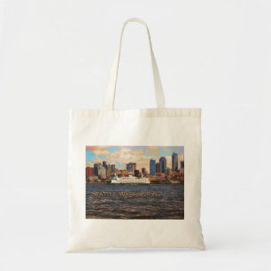 Bolso De Tela Horizonte de Seattle