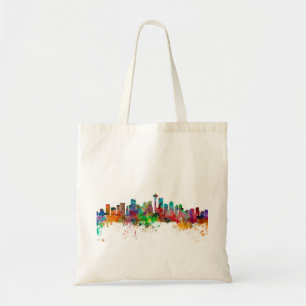 Bolso De Tela Horizonte de Seattle Washington
