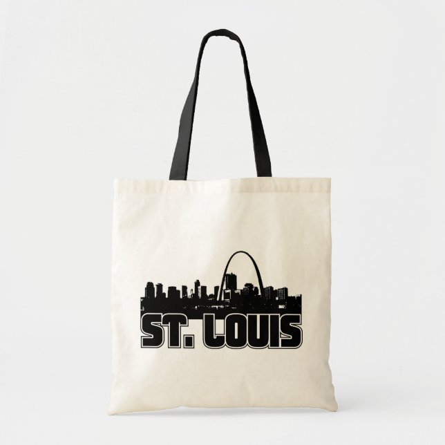Bolso De Tela Horizonte de St. Louis (Frente)
