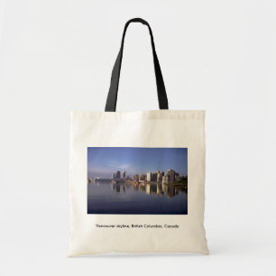 Bolso De Tela Horizonte de Vancouver, Columbia Británica, Canad